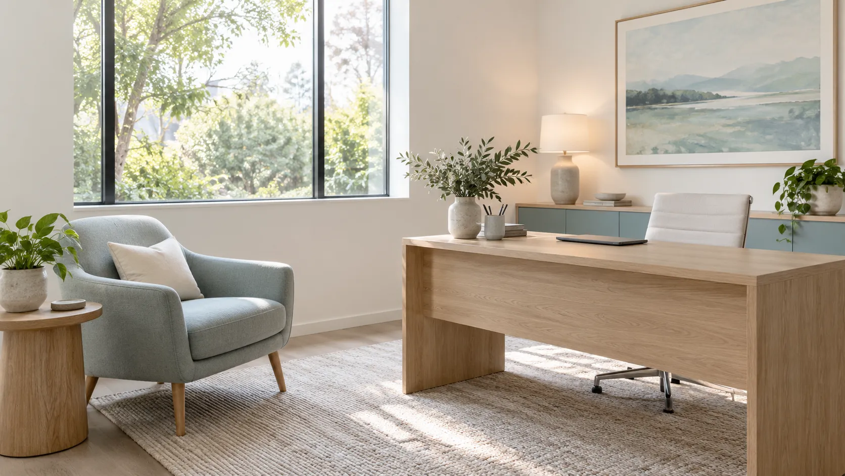 Concept of an empty consultation room
